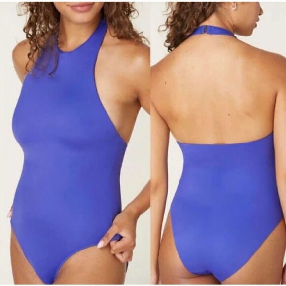 Andie Swim Andie The Luzon One Piece - Eco Nylon - Lapis Blue - Classic Size L N - Picture 1 of 9